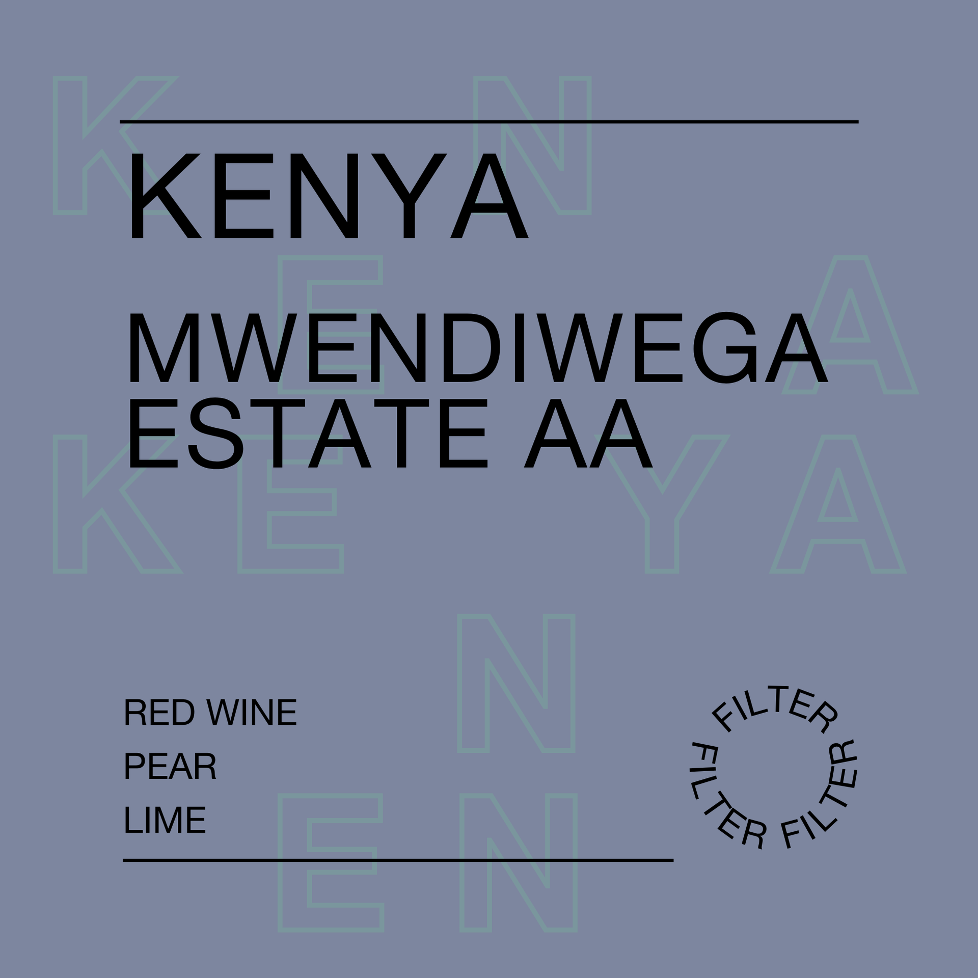 Photo of Kenya, Mwendiwega Estate AA
