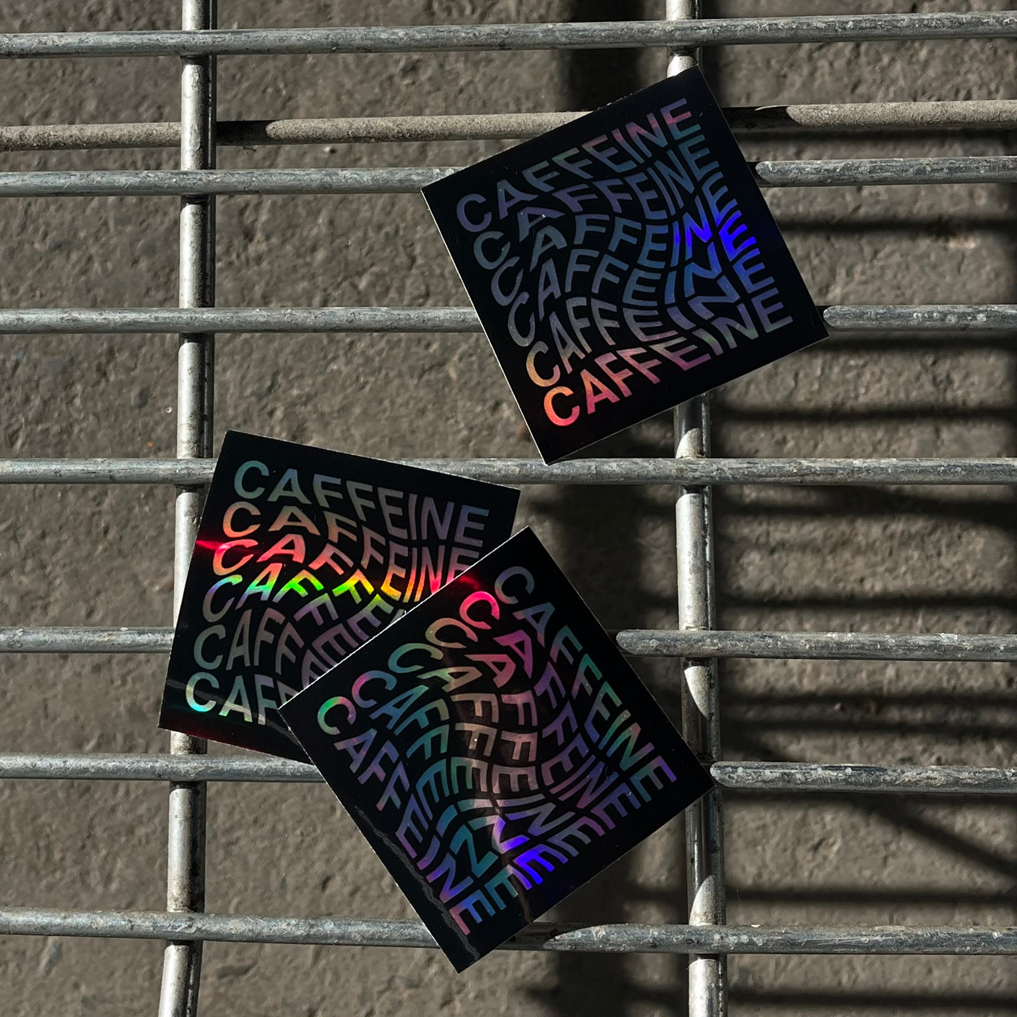Caffeine Sticker