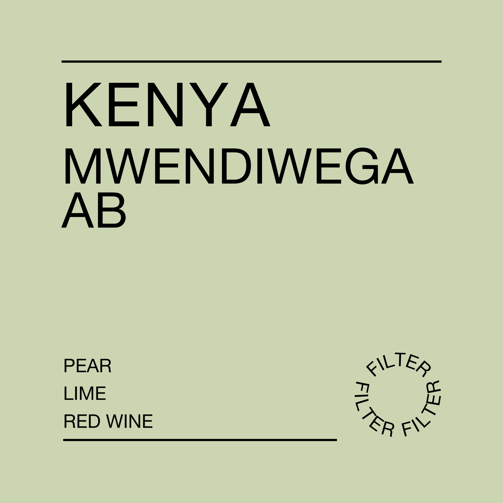 Photo of Kenya, Mwendiwega Estate AB