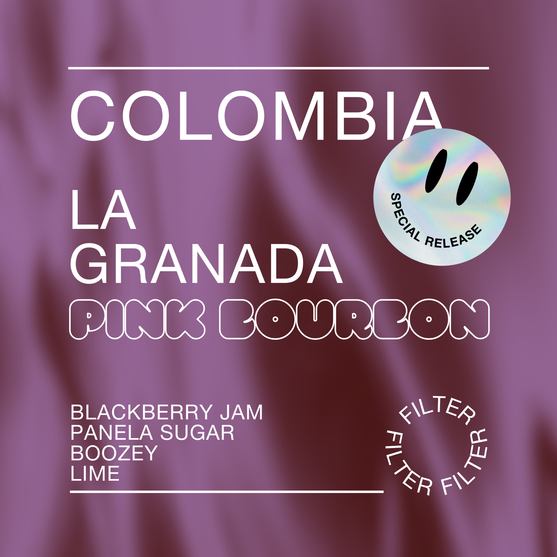 Photo of Colombia La Granada Pink Bourbon