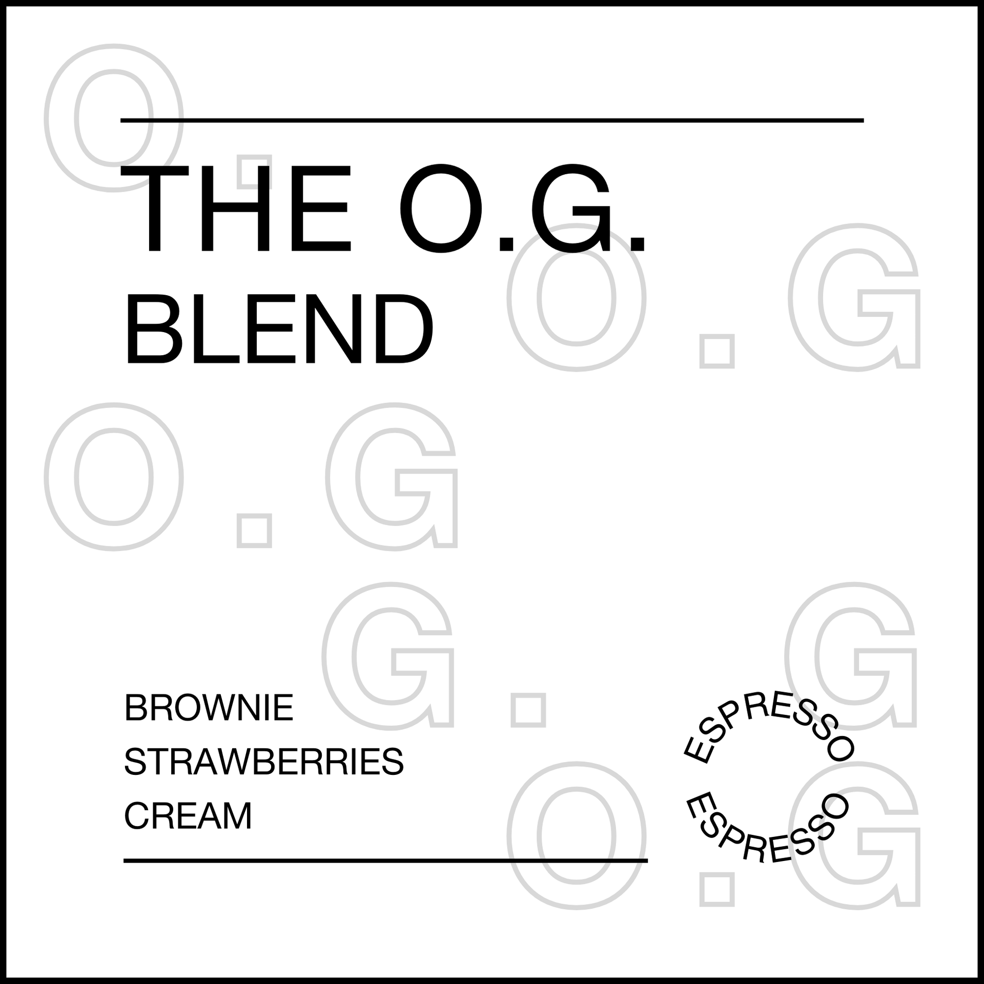 Photo of The O G Blend Espresso