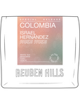Tea package with 'Reuben Hills' branding on a white background